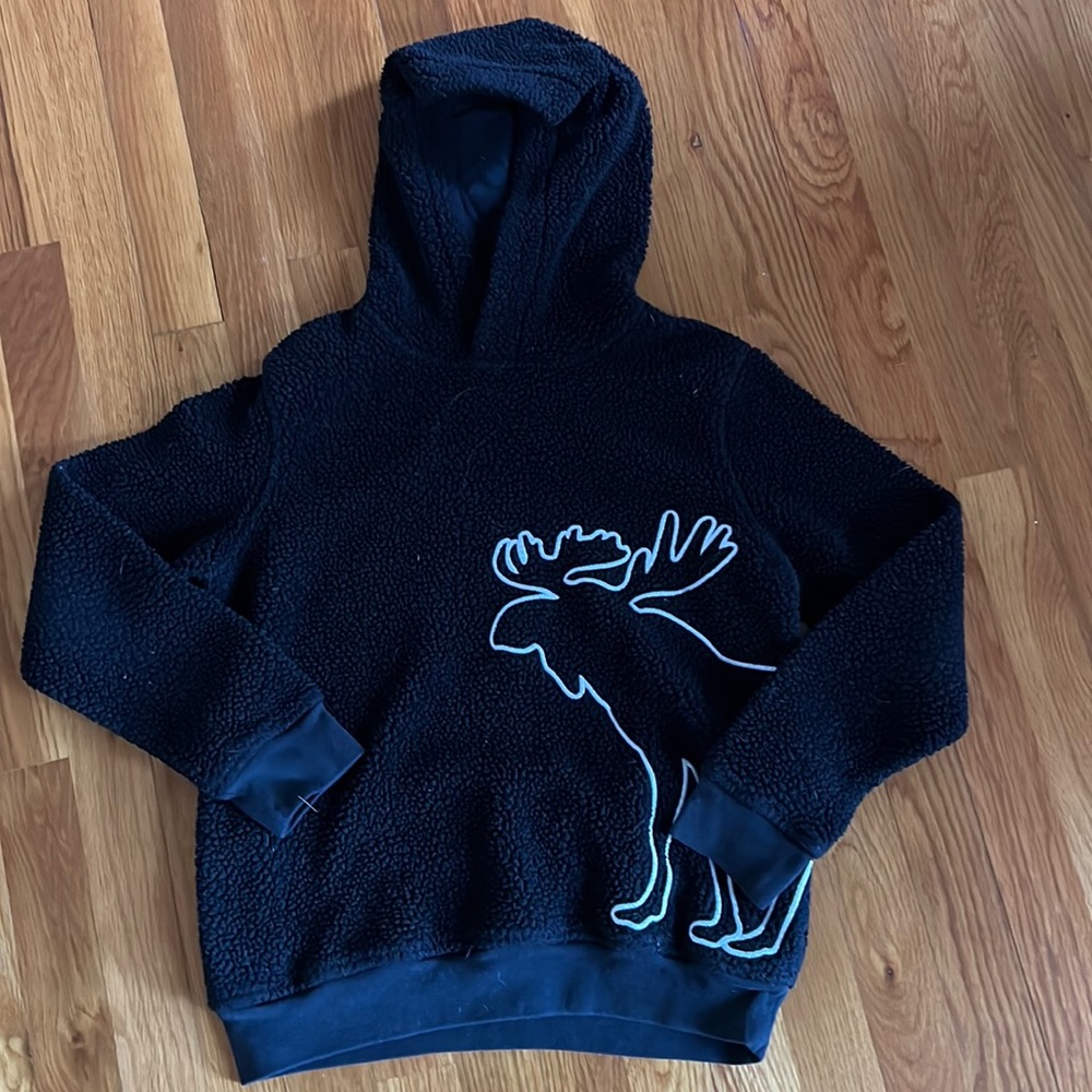 Black Abercrombie kids hoodie